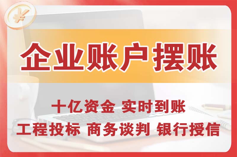 宁夏企业账户摆账